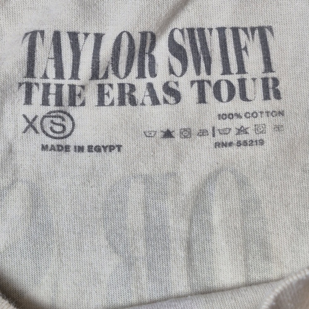 Taylor Swift The Eras Tour Concert T-Shirt Swiftie Merch Fan TS Women's XS - Picture 5 of 6